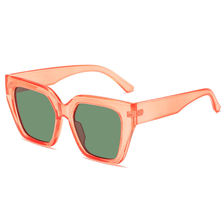 Women's Fashion Oversized Sunglasses with Animal Print Stornfield