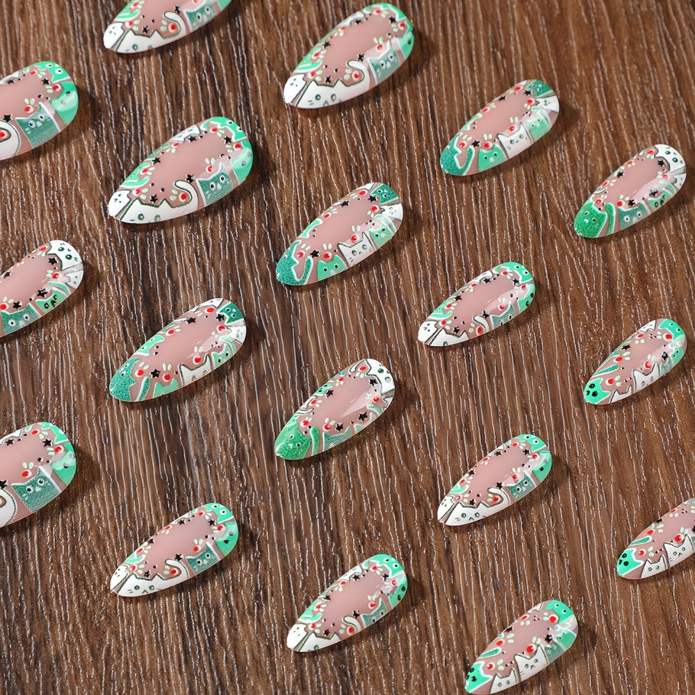 Artificial nail tips in creative design Stornfield