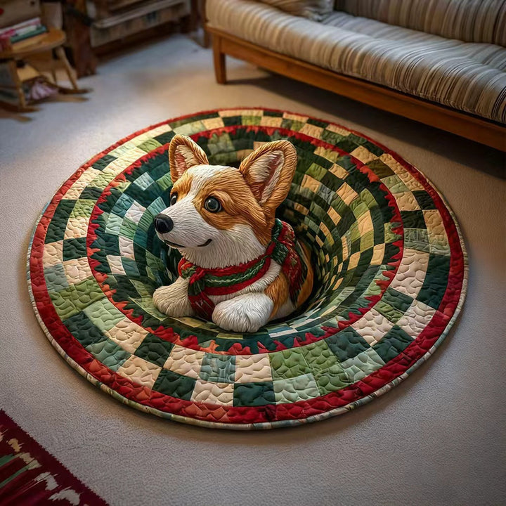 Christmas-Themed Plush Area Rug