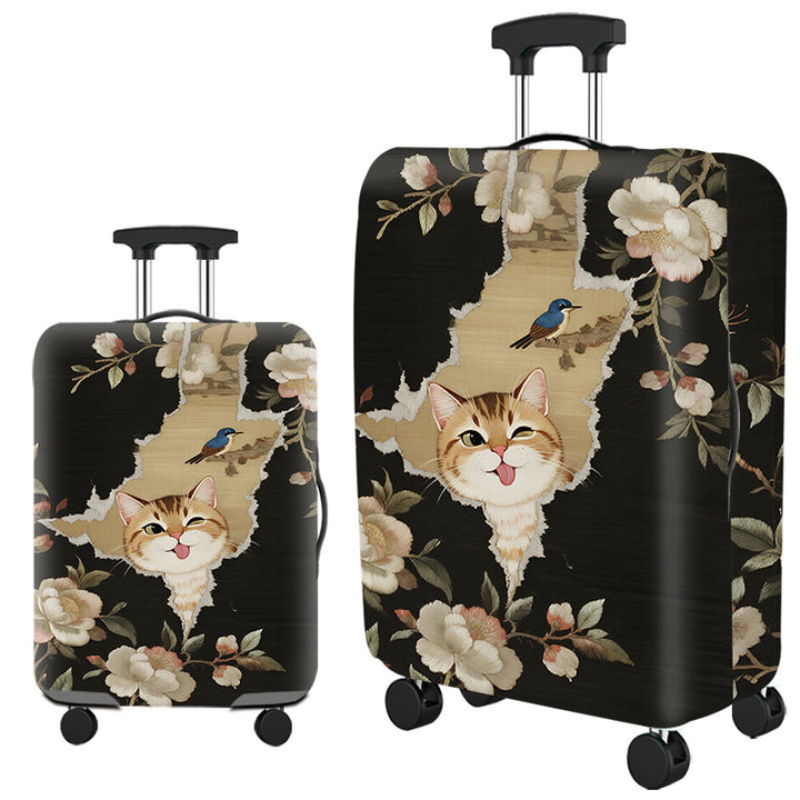 Unisex Hard-shell Suitcase with Playful Hedgehog Design Stornfield