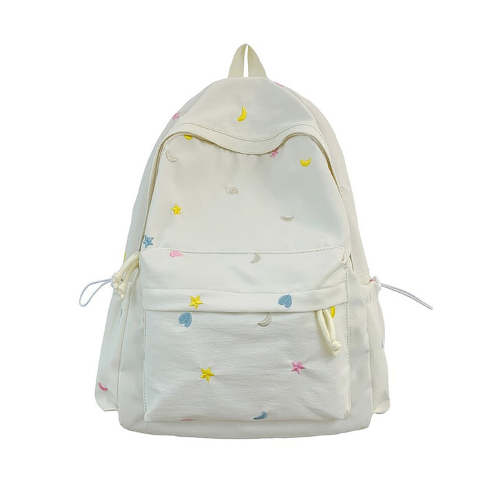 Leisure backpack with colorful design and versatile compartments Stornfield