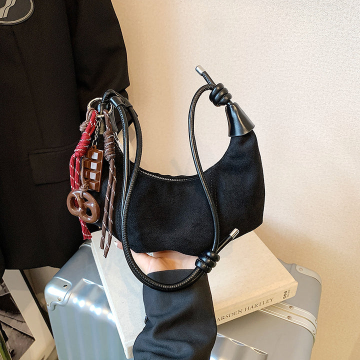 Designer Suede Handbag