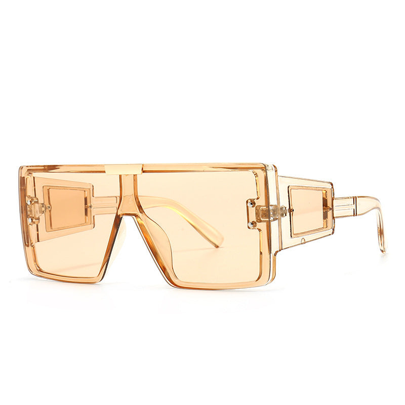 Women's stylish sunglasses in futuristic style with large frame Stornfield
