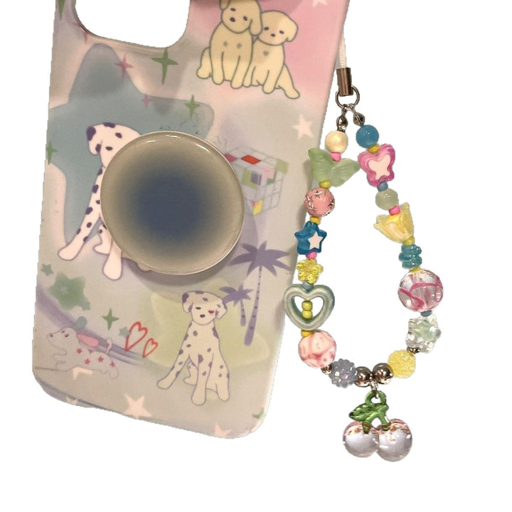 Playful Beaded Charm Mobile Lanyard Stornfield