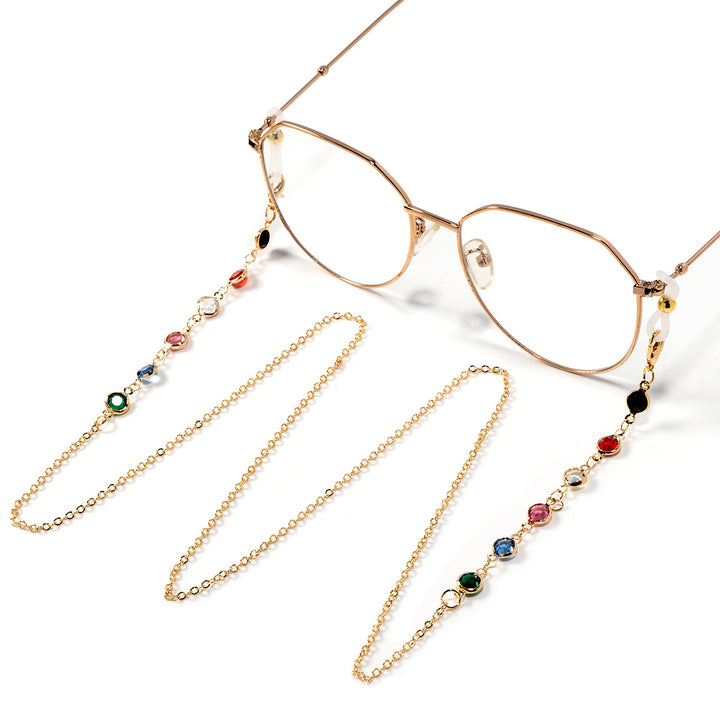 Decorative Crystal Eyewear Chain Stornfield