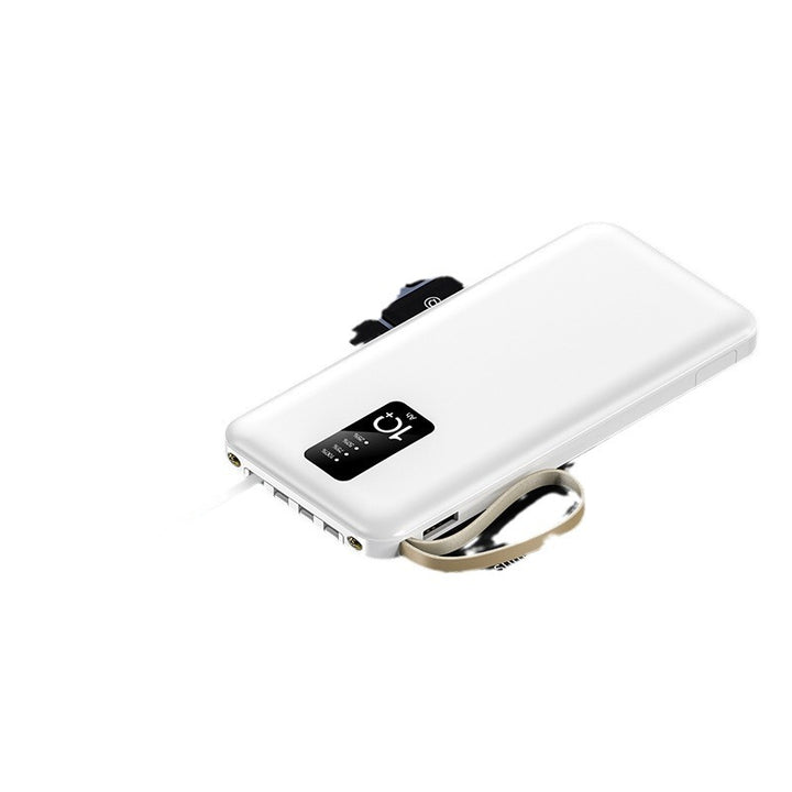 Multifunctional Power Bank with Integrated Cable System Stornfield