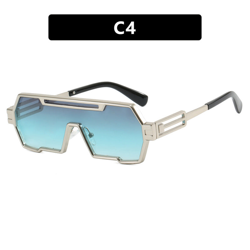 Women's futuristic sunglasses in striking hexagon design Stornfield