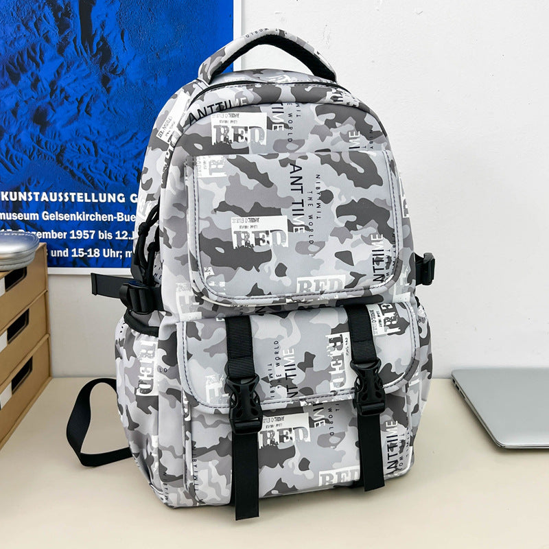 Stylish Camouflage Pattern Backpack Stornfield