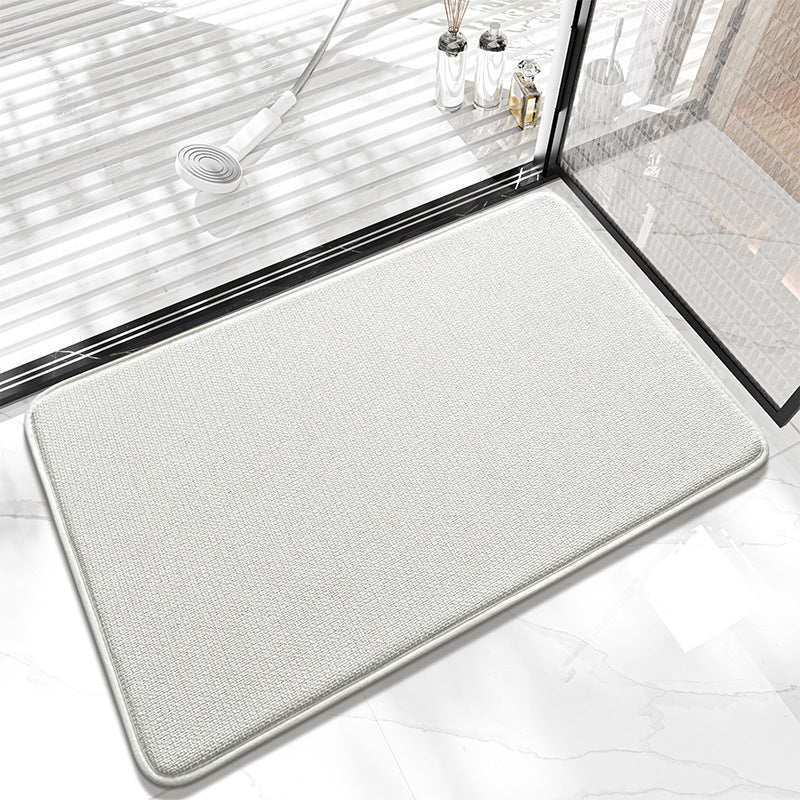 Elegant Textured Bathroom Mat