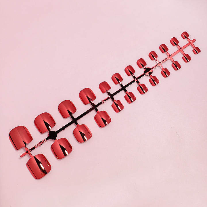 Premium Reflective Press-On Nails Stornfield