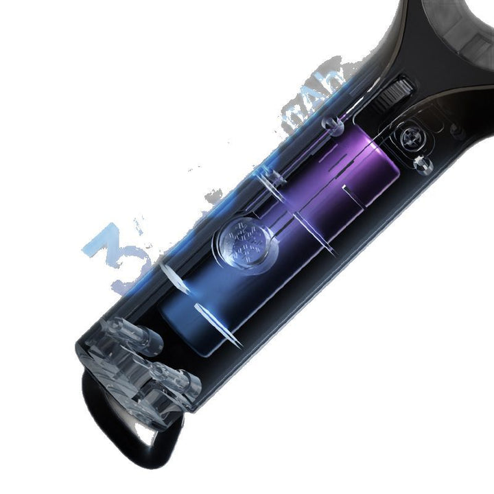 Women Portable High-Performance Hand Fan with Digital Speed Indicator Stornfield