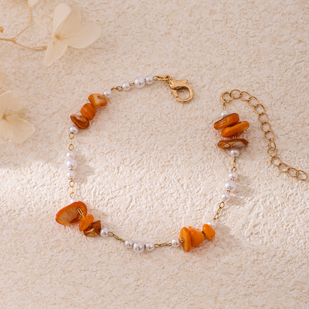 Chic Pearl and Gemstone Bracelet Stornfield
