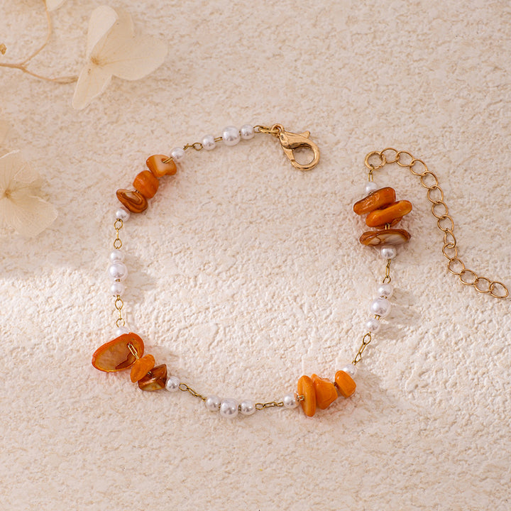 Chic Pearl and Gemstone Bracelet Stornfield