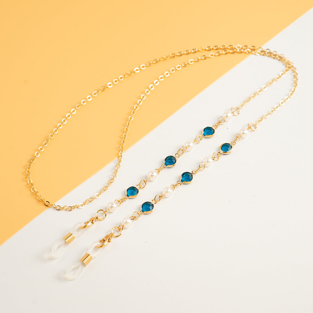 Pearl and Crystal Eyewear Chain Stornfield