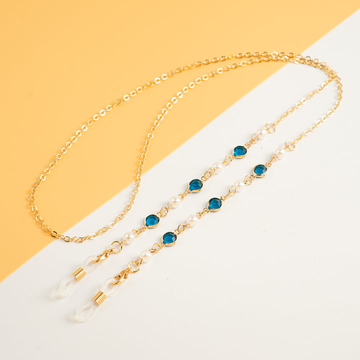 Pearl and Crystal Eyewear Chain Stornfield