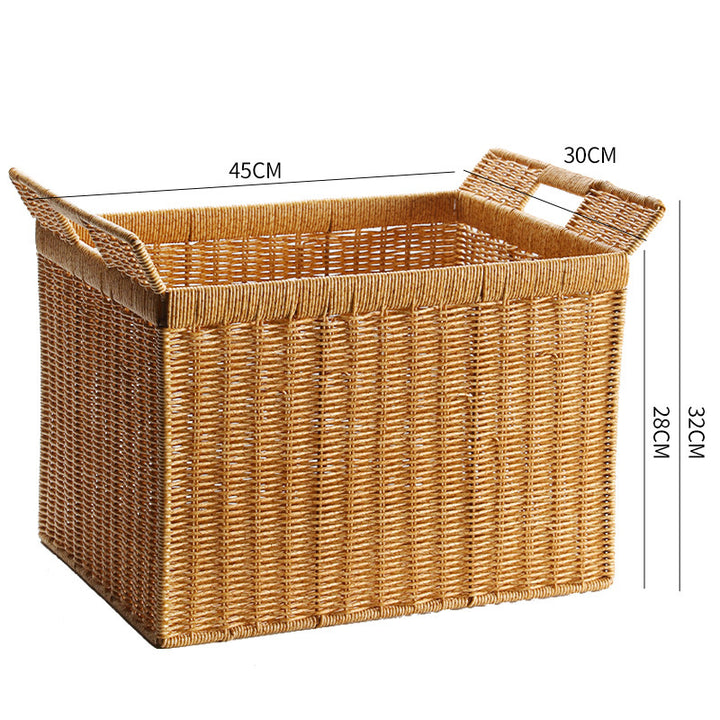 Unisex Versatile Storage Basket with Practical Handling Stornfield