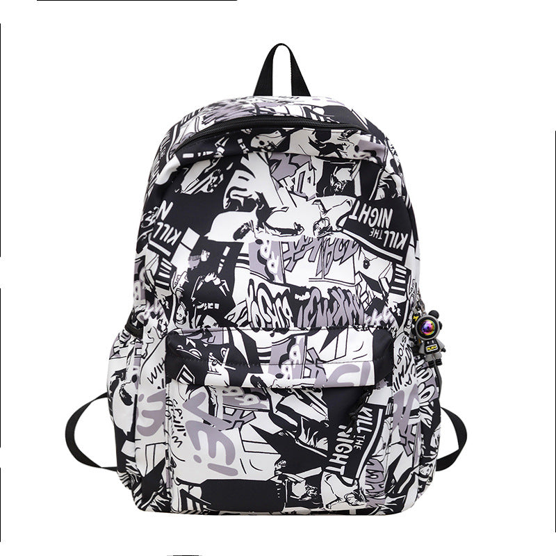 Artistic Graphic Print Backpack Stornfield