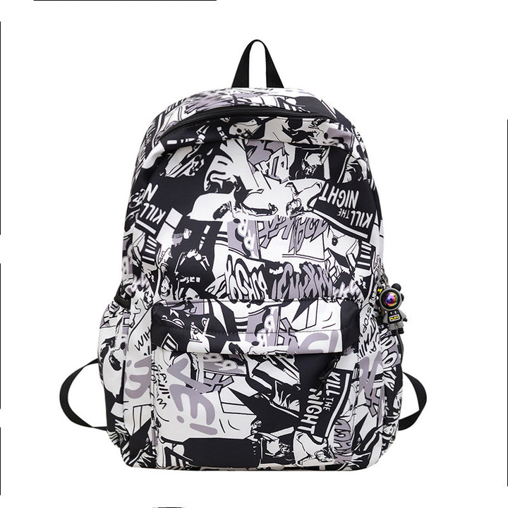Artistic Graphic Print Backpack Stornfield