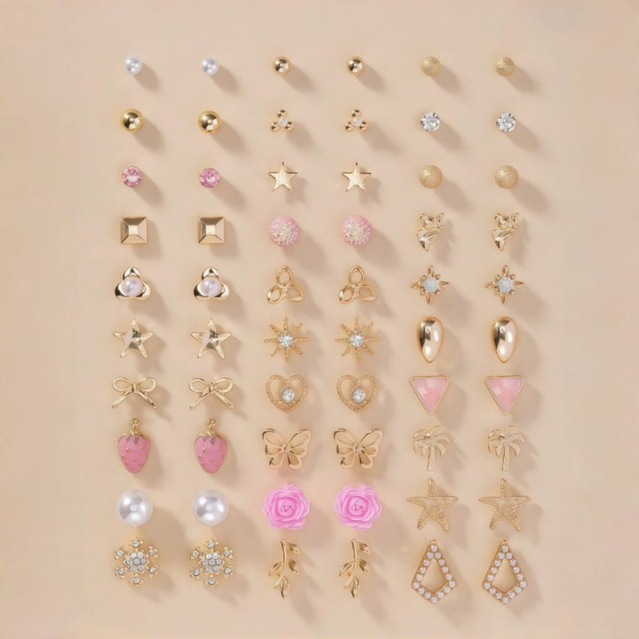 Sparkling Earrings Set Stornfield