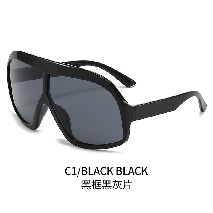 Women's sporty sunglasses with wide frame and polarized lenses Stornfield