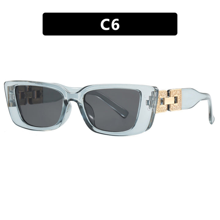 Women's trendy oversized sunglasses with unique leopard print Stornfield