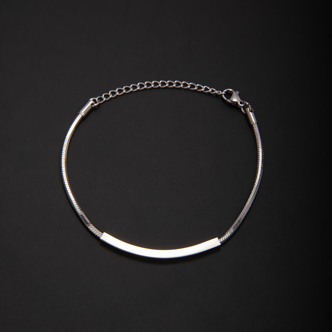 Elegant Minimalist Silver Chain Bracelet Stornfield