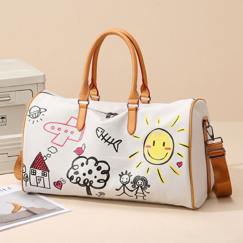 Artistic Canvas Travel Duffel Bag Stornfield