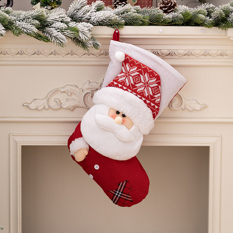 Festive Christmas stocking with nostalgic design Stornfield