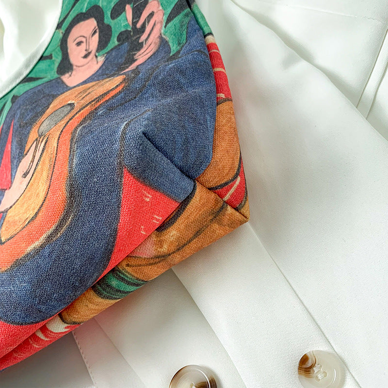 Artistic Print Tote Bag