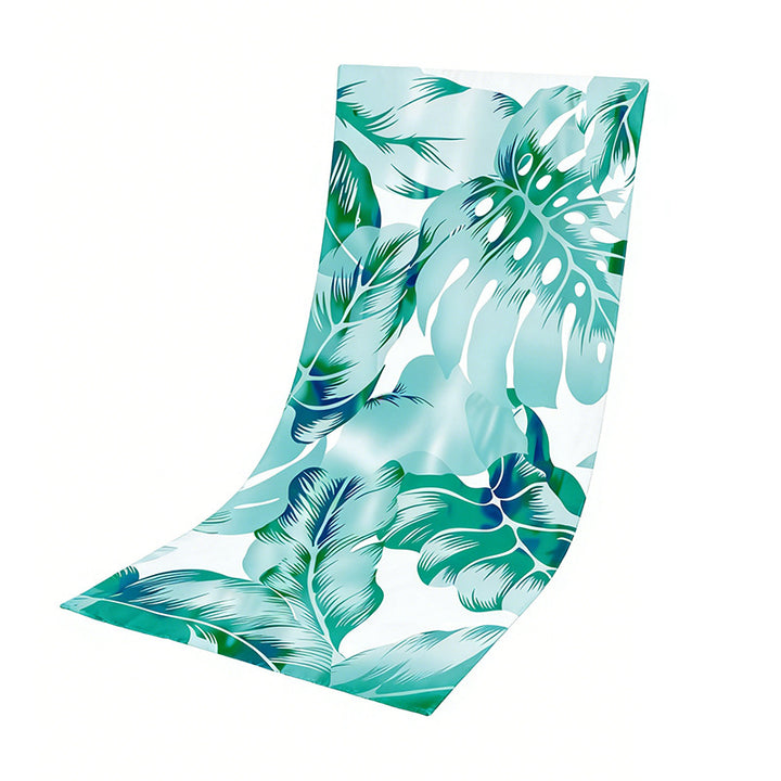 Beach towel with tropical flamingo pattern Stornfield