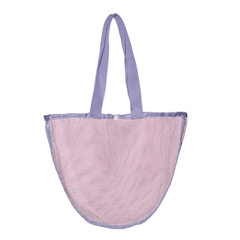 Versatile Beach Bag In Airy Mesh Design Stornfield