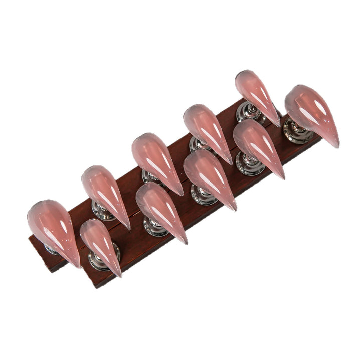 Premium Stiletto Press-On Nails with Glossy Finish