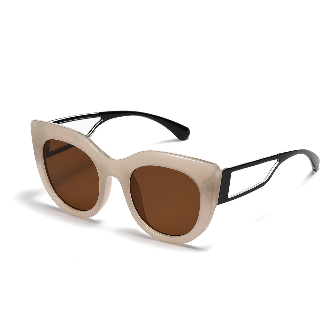 Women's fashionable cat-eye sunglasses with wide UV protection lenses Stornfield