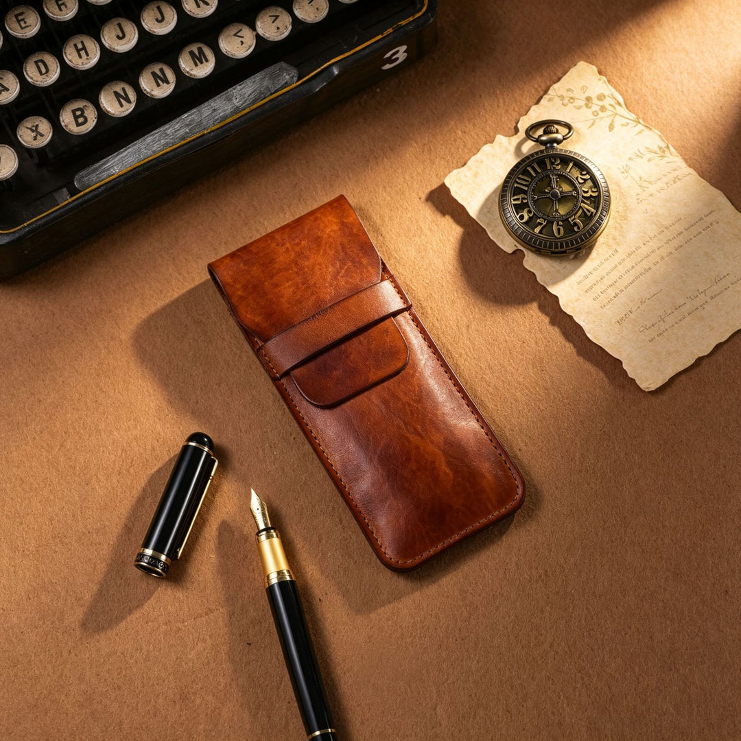 Leather Pen Case