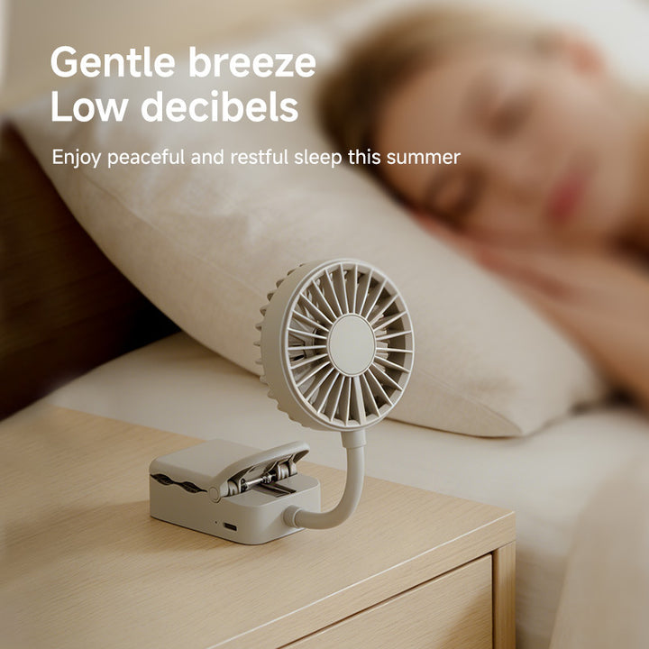 Ladies portable clip fan with flexibility Stornfield