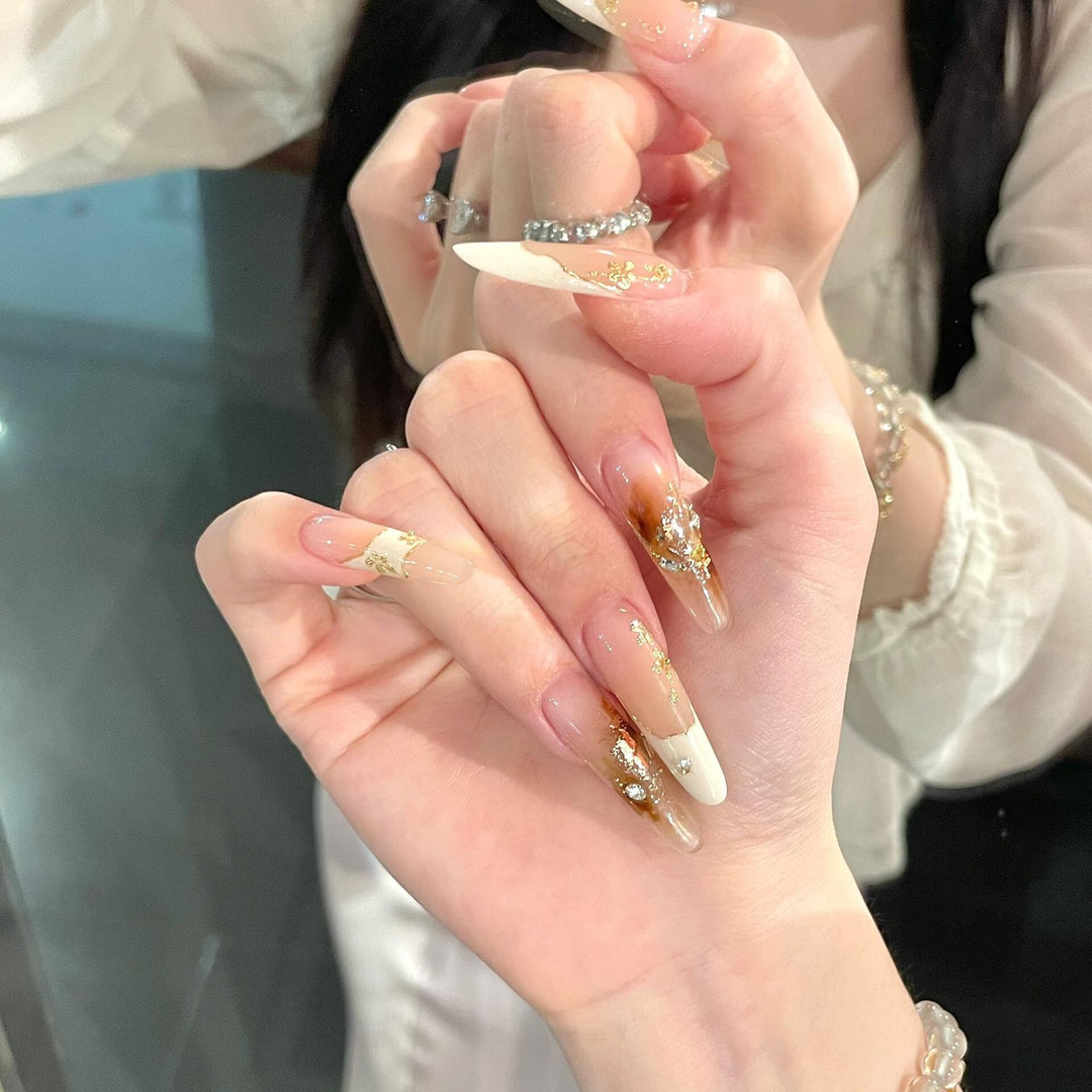 Artificial nails with noble accents Stornfield
