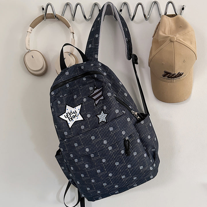 Polka Dot Patterned Casual Backpack Stornfield
