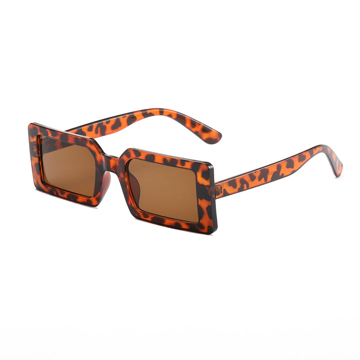 Women's fashionable square sunglasses with coordinated frame Stornfield