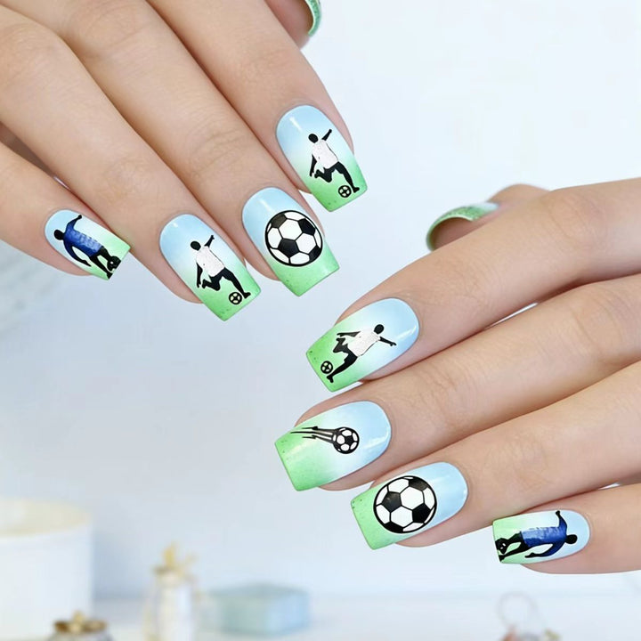 Creative Football Nail Art Stornfield