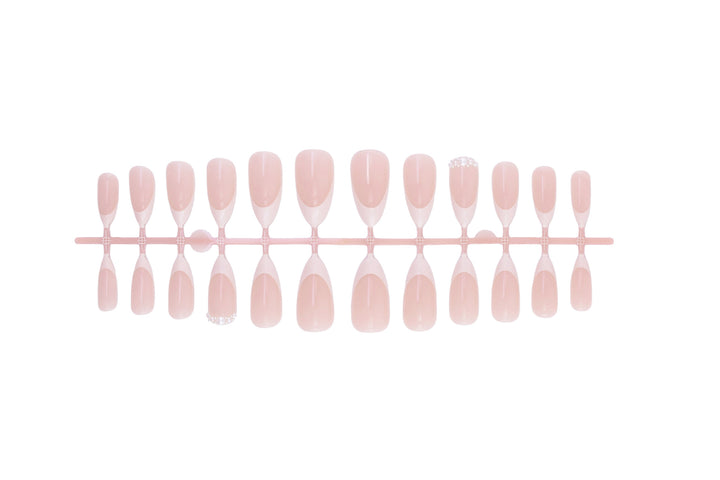 Elegant artificial nails with glitter accents Stornfield