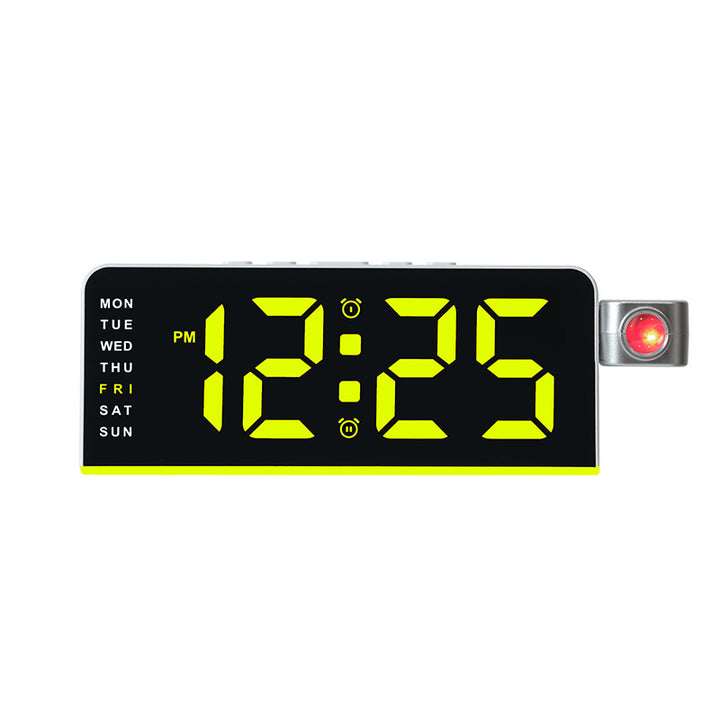 Digital alarm clock with flexible time display and additional weekly overview Stornfield