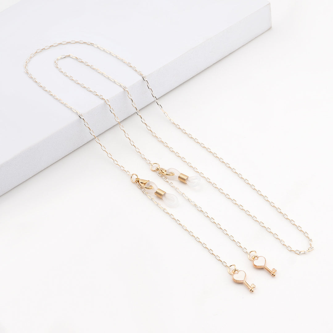 Elegant Geometric Glasses Chain Stornfield