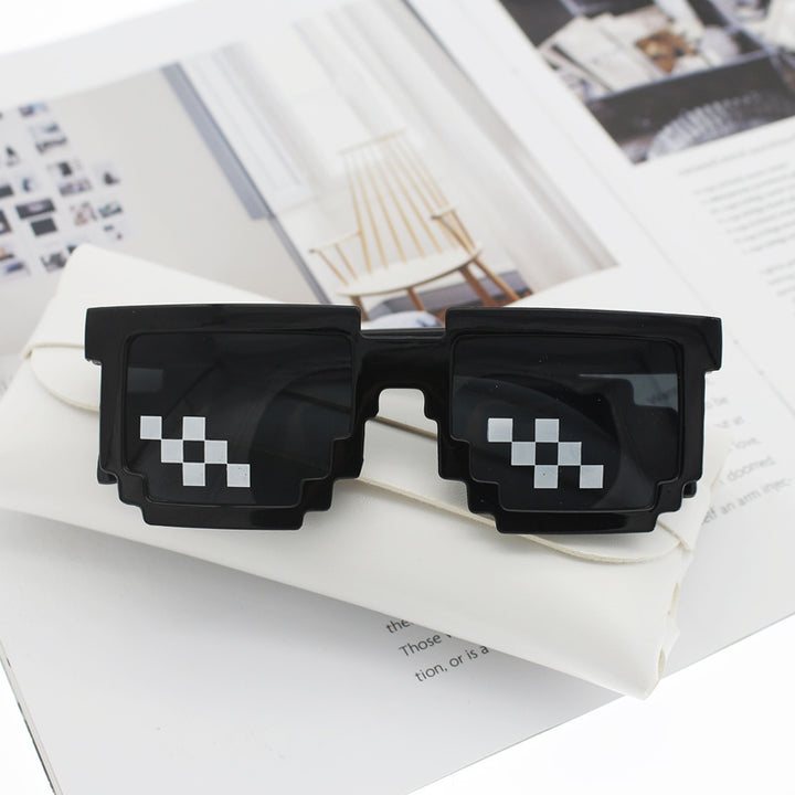 Ladies Retro Sunglasses in Stylish Pixel Design Stornfield