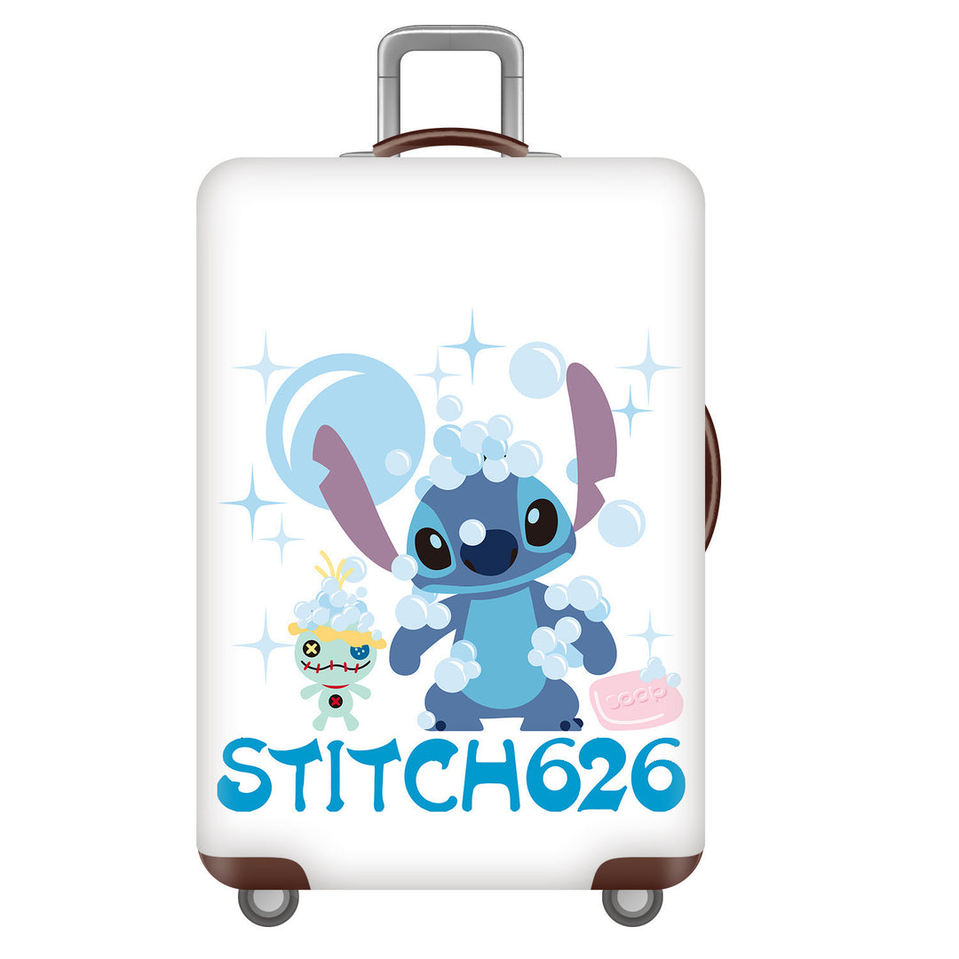 Unisex children's suitcase with reinforced hard shell, telescopic handle and Kuromi motif Stornfield