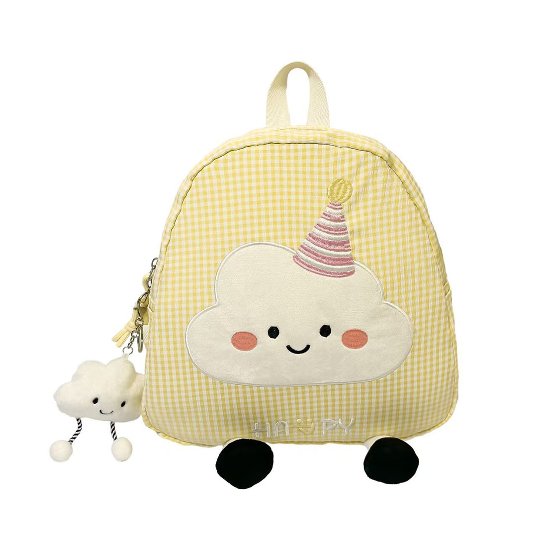 Cloud-Themed Character Backpack Stornfield