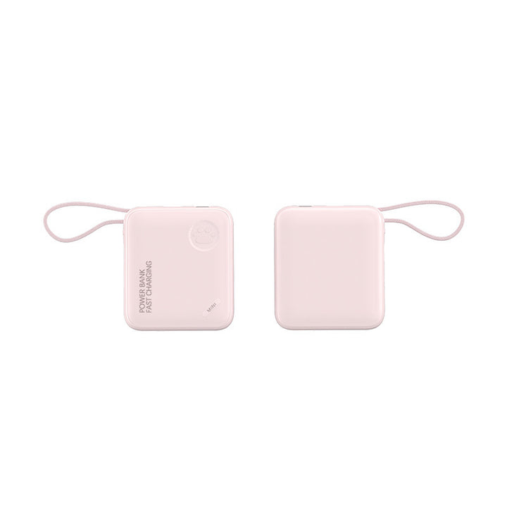 Compact power bank with fast charging function and carrying strap Stornfield