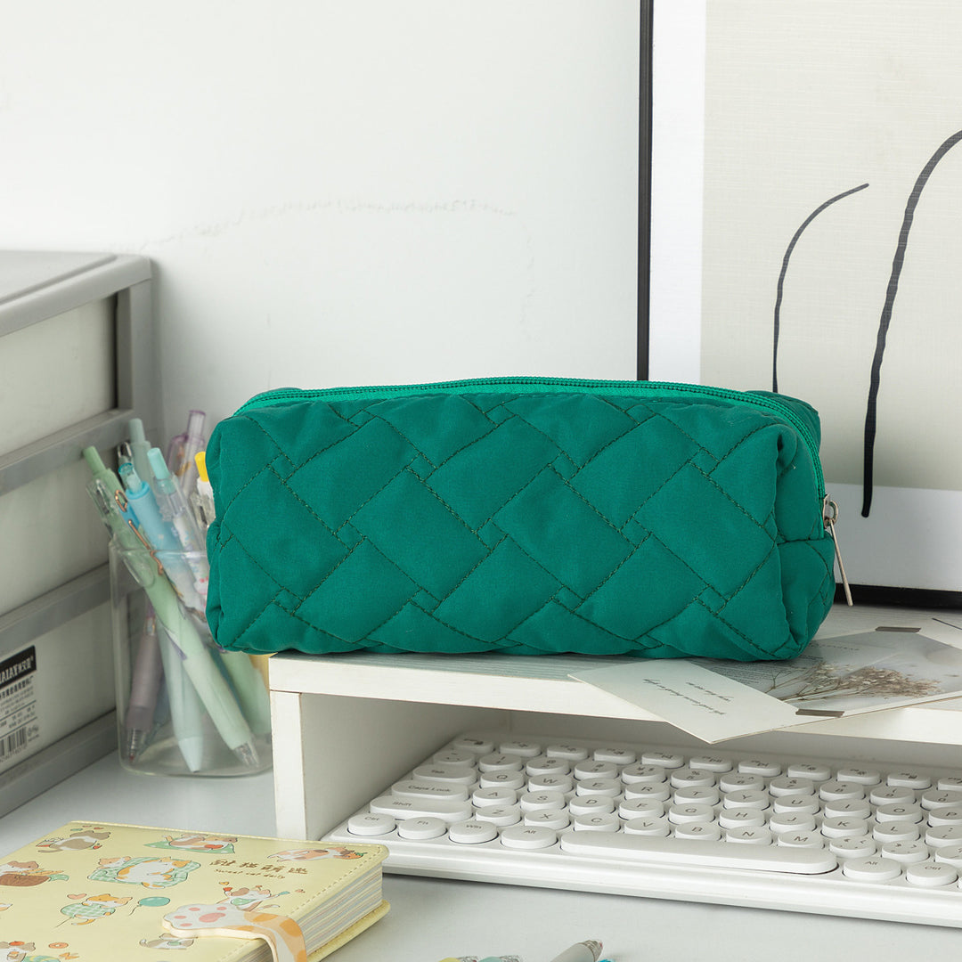 Quilted Textured Pencil Case Stornfield