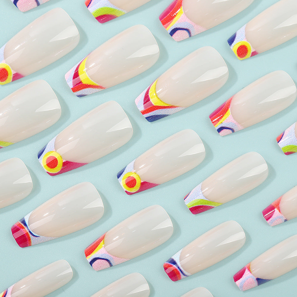Creative and colorful nail art Stornfield