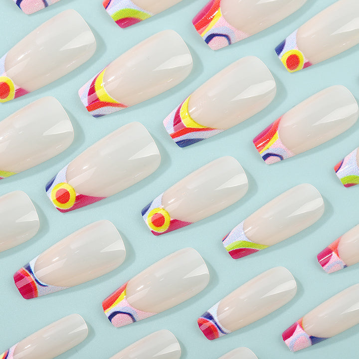 Creative and colorful nail art Stornfield