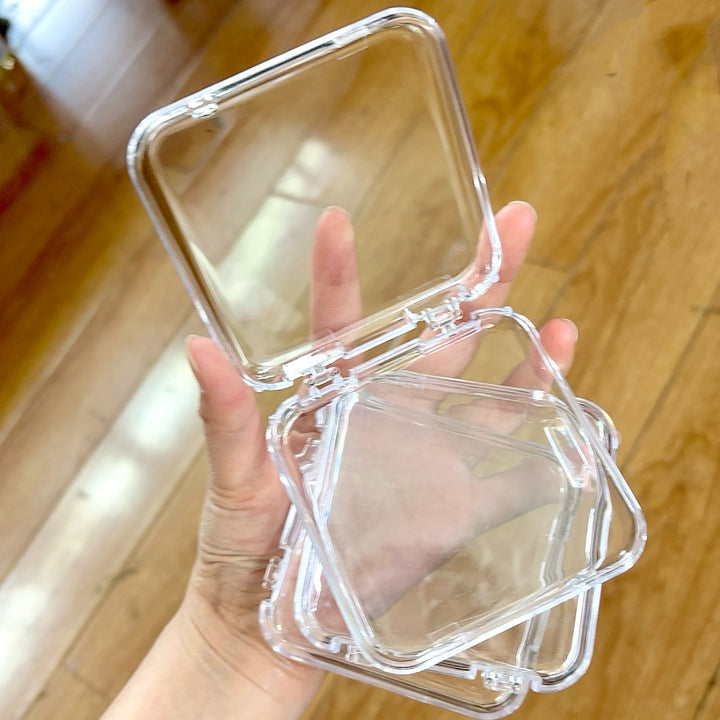 Storage boxes made of clear plastic Stornfield